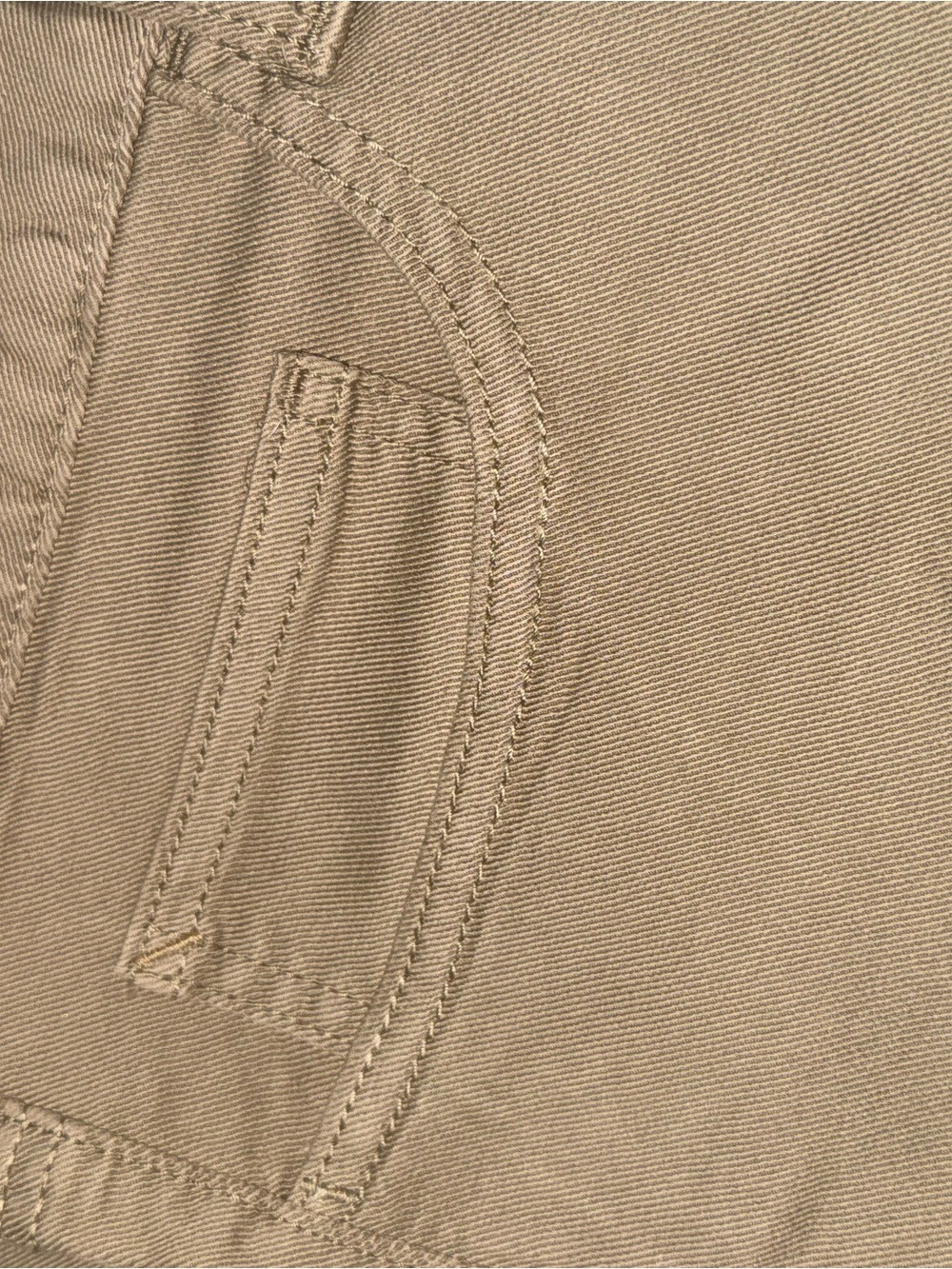 Banana Republic Men's Slim Fit Khaki Tan Twill Pants in Size 38 X 32 - Picture 9 of 11